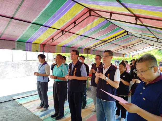 鳳山拷潭納骨塔中元法會暨誦經灑淨祈福儀式