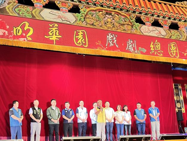 明華園戲劇總團—劉全進瓜—整場戲劇精彩演出，陳瑞勇區長特別到場感...