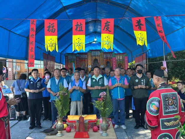 中元普渡，祈願平安-今日（9/11）仁武區第一公墓納骨堂隆重舉行...