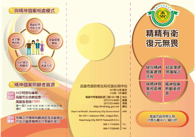 【宣導重要觀念】推動精神疾病去汙名化，破除精神病迷思，需要你我一同來努力！