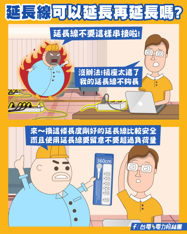 延長線可以延長再延長嗎