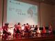 明華國中學生演奏優美旋律。