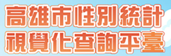 高雄市性別統計視覺化查詢平臺
