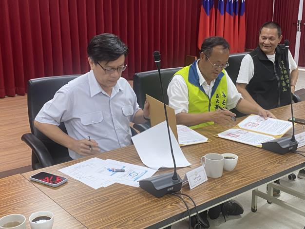 114年永安防災再添強力後盾 攜手在地企業、民間團體簽訂防災合作...