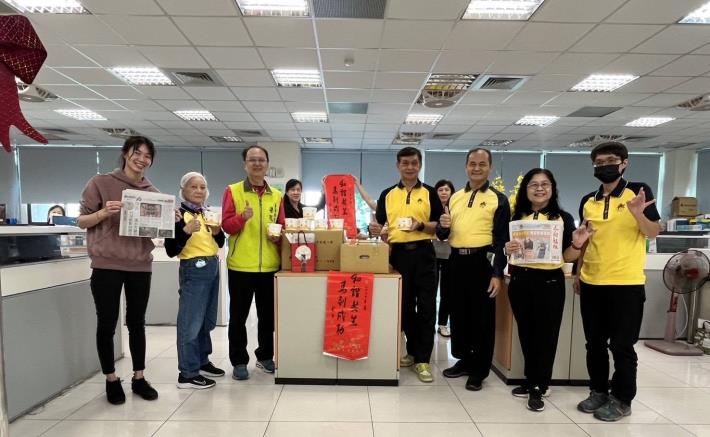 佛光山林園分會臘八粥與林園區公所歡喜結緣