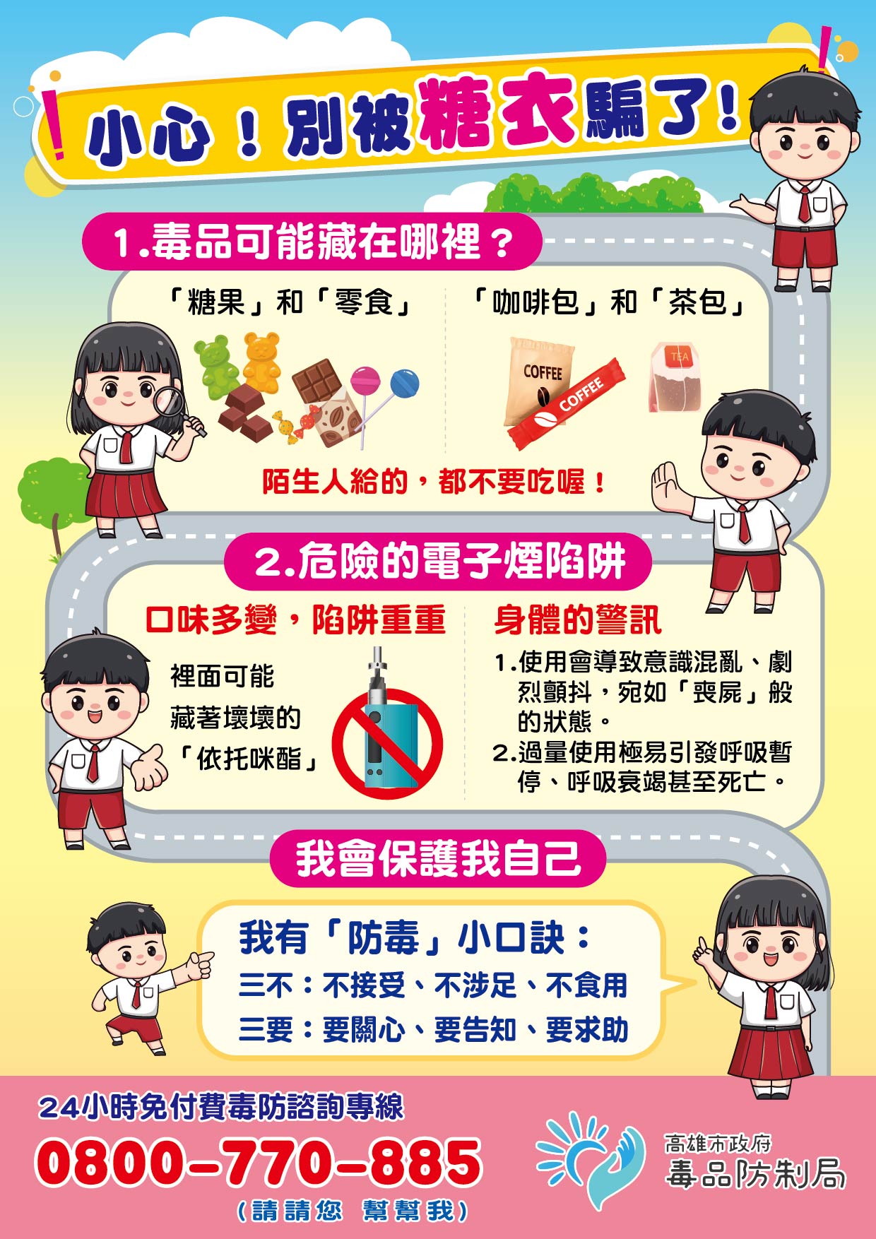 小心!別被糖衣騙了!