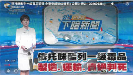 依托咪酯列一級毒品 製造、運輸、賣上重判死(115)