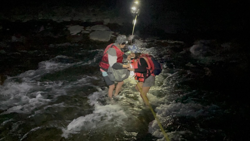 野溪活動風險高，高市府消防局籲請民眾行前告知、審慎評估安全