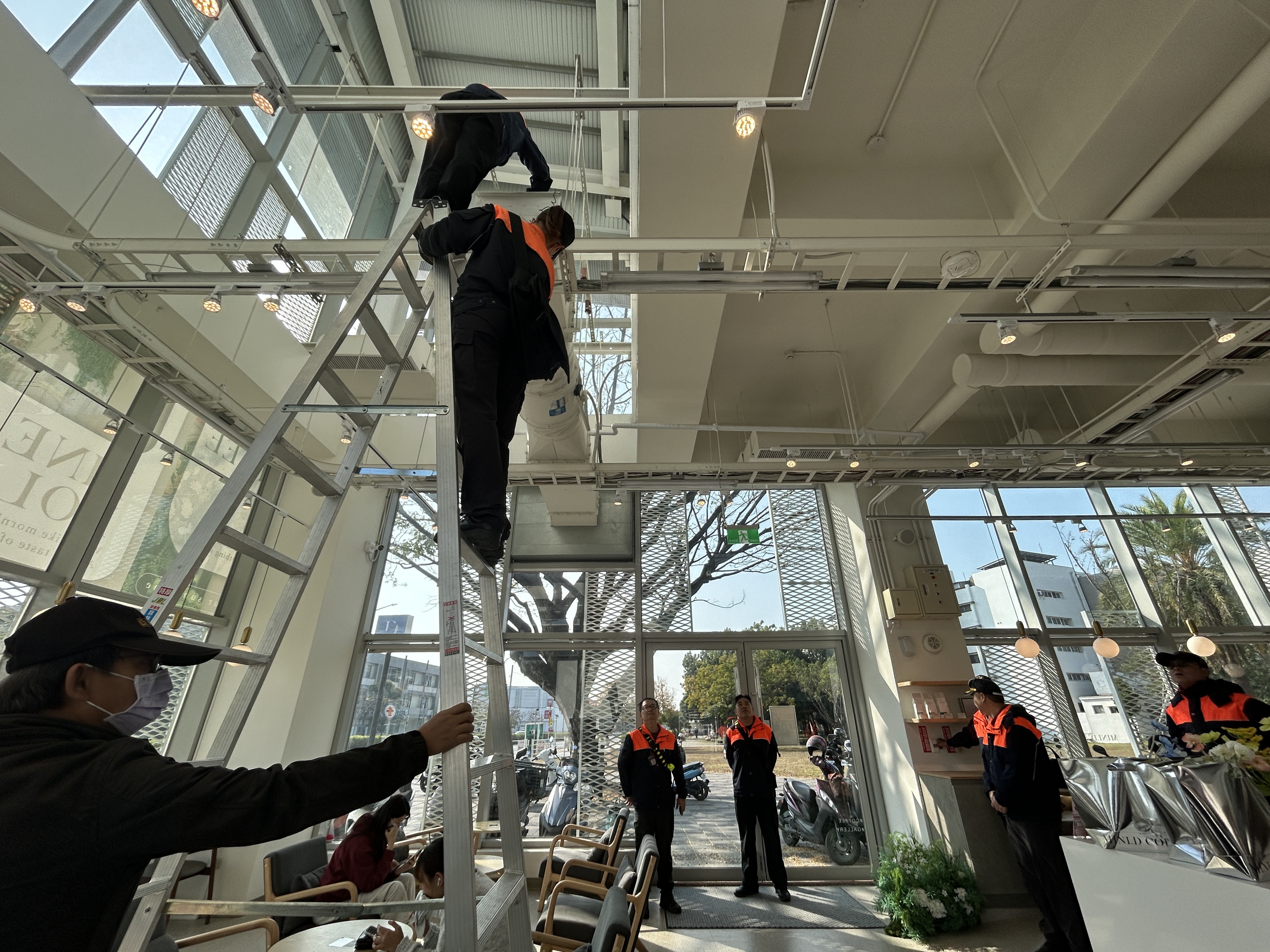 運動熱潮迎新春，消防安全保平安