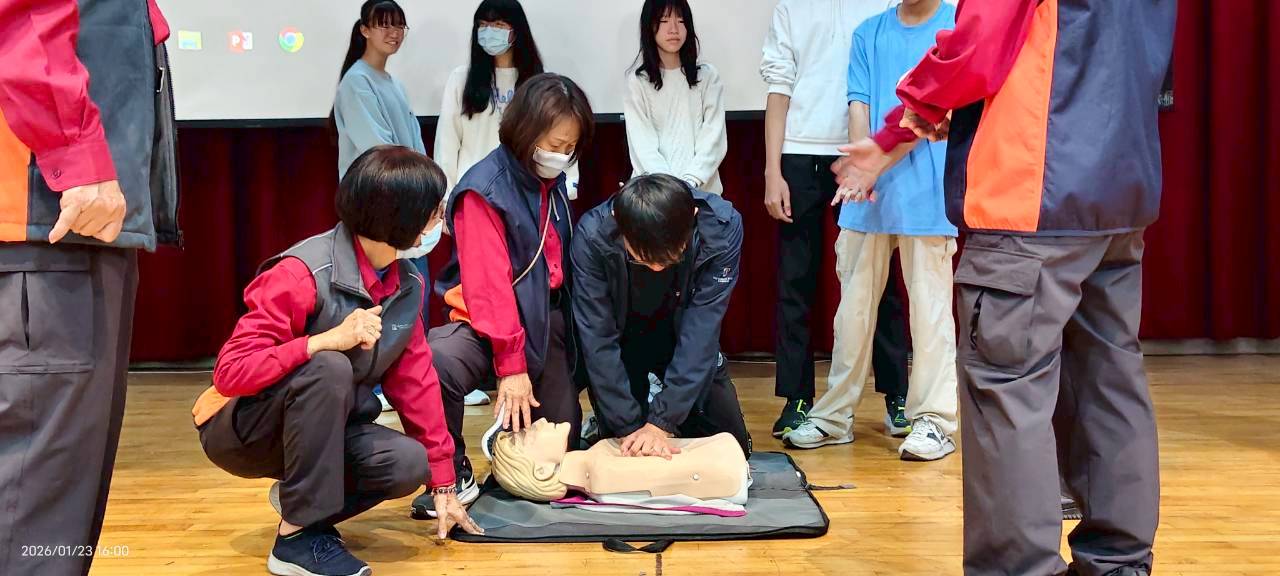 鳳新高中消防宣導 讓防災減災觀念萌芽