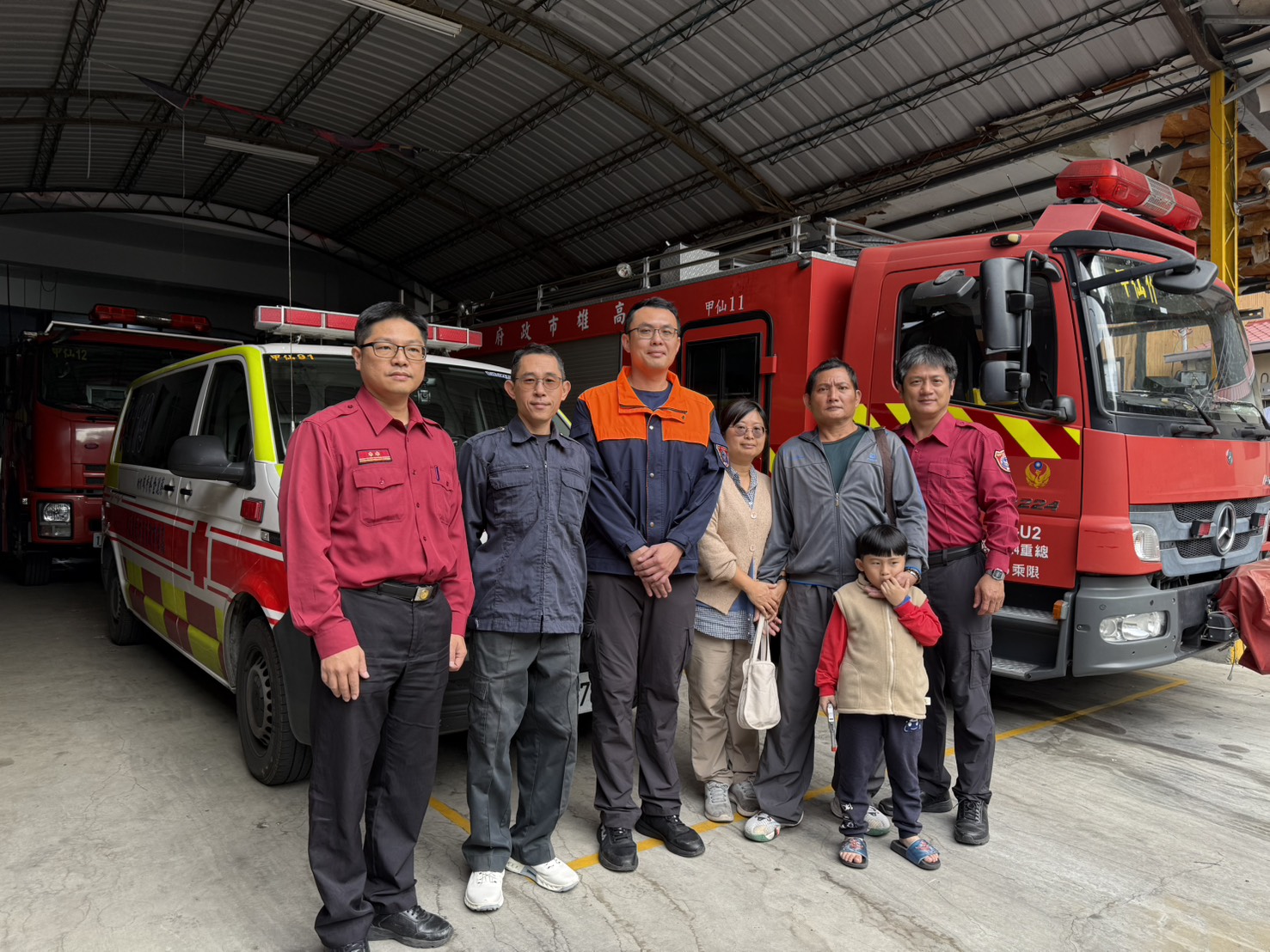 圖片來源：高雄市政府消防局-新聞稿