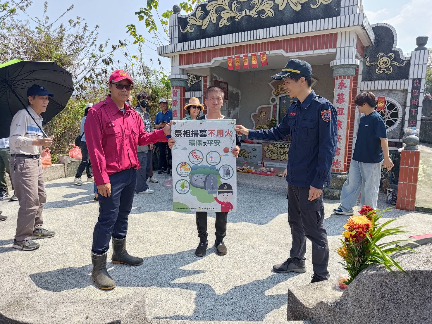 六龜消防隊啟動清明防火宣導　強化山林火災預防作為