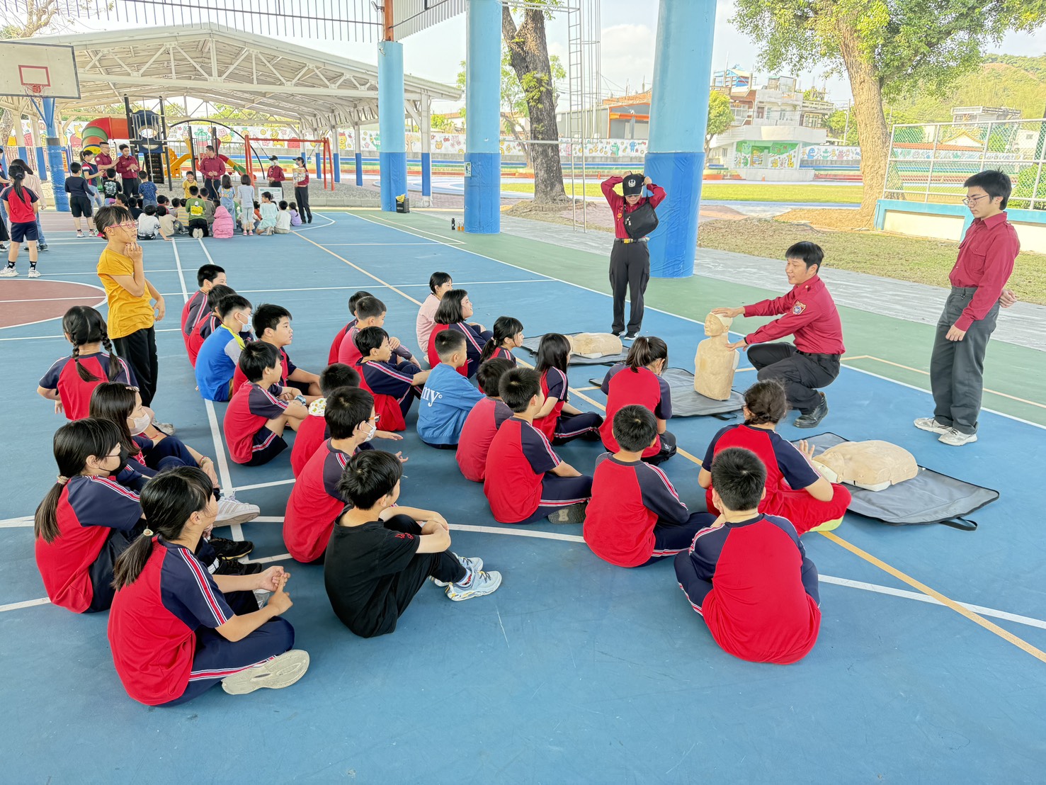 大樹消防隊前進校園推廣防災教育　寓教於樂打造學童安全守護力