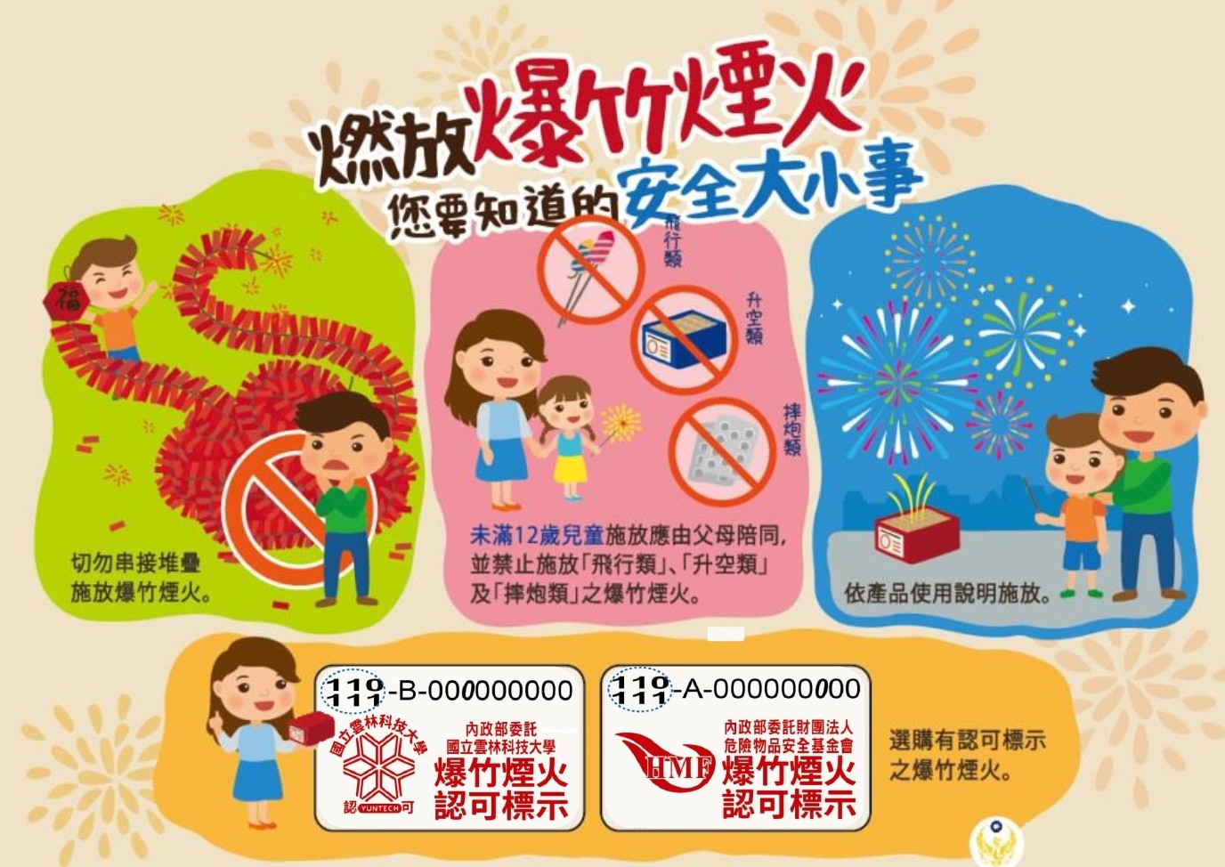 高市消防局宣導爆竹煙火電子音效，安全更環保