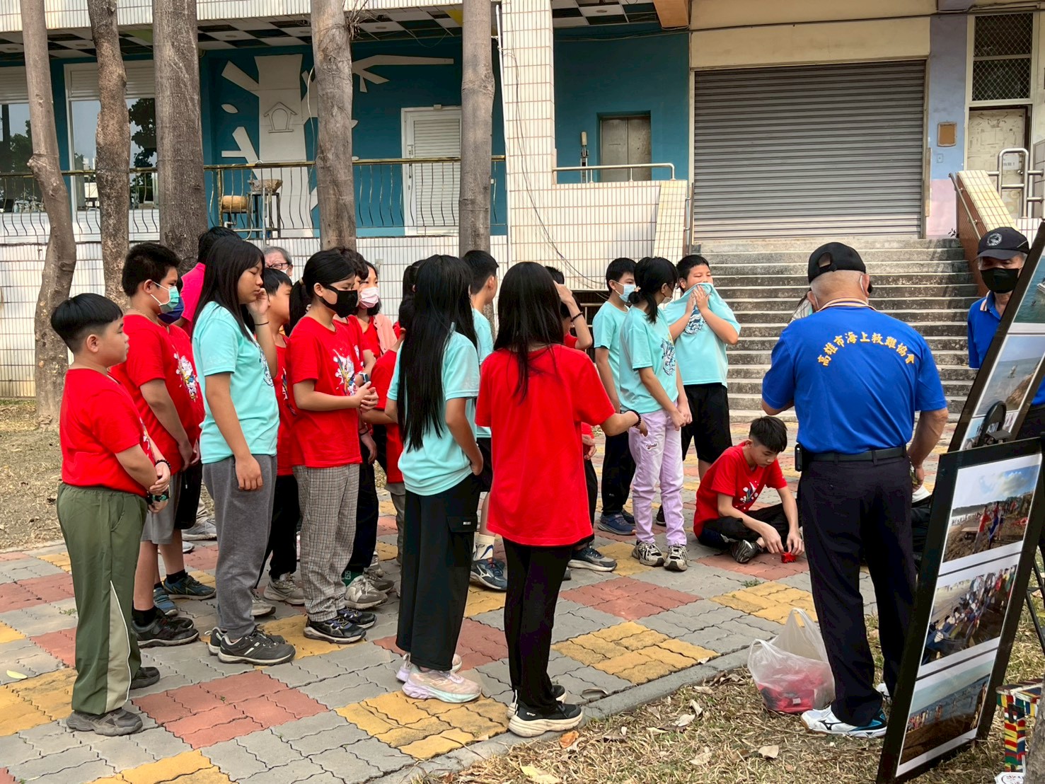 鳳鳴國小消防體驗卡活動，從小扎根防火教育常識