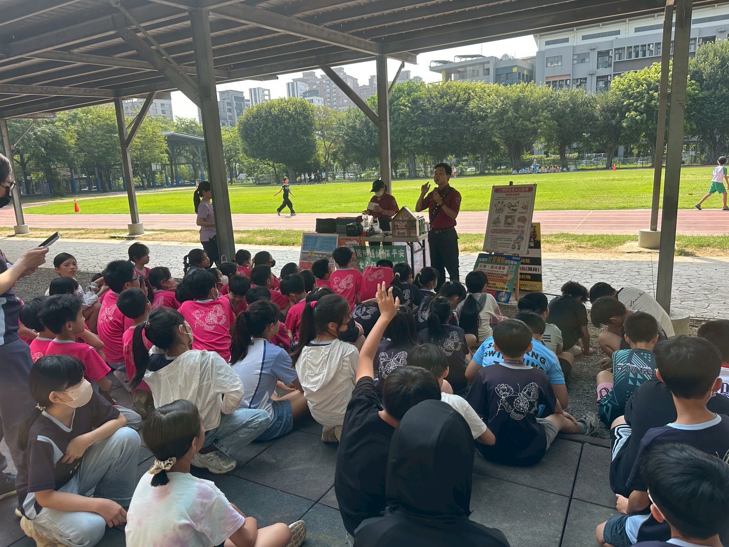 新光國小消防體驗 培養防災觀念從小做起