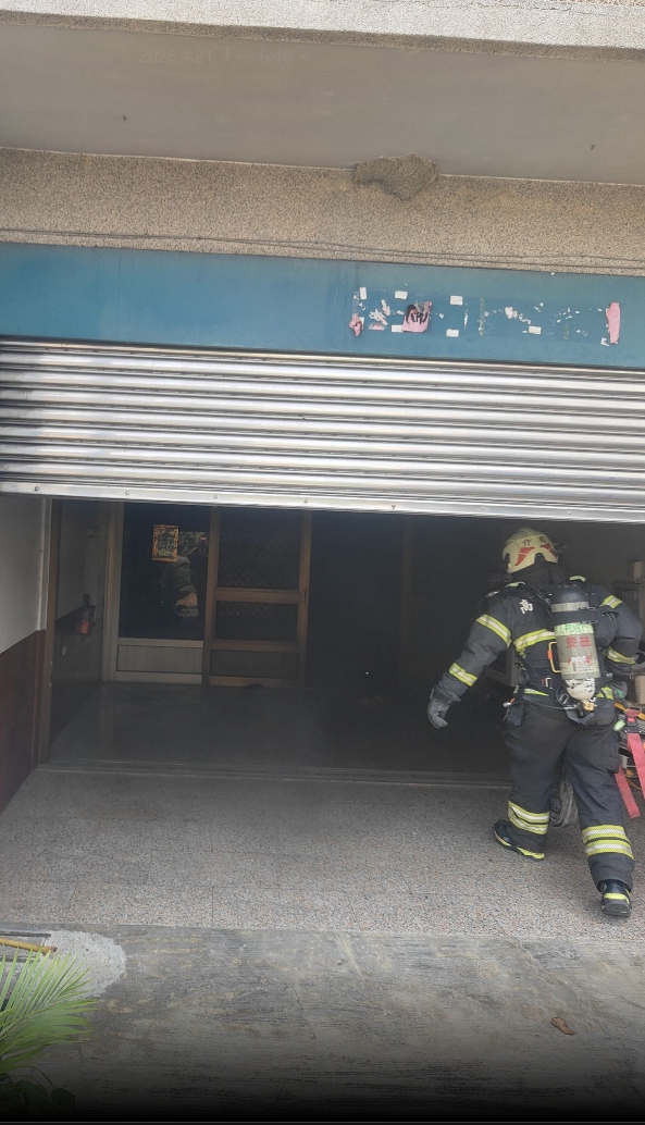 住警器立功！岡山住宅飲水機老舊起火 尖銳警報助住戶保命