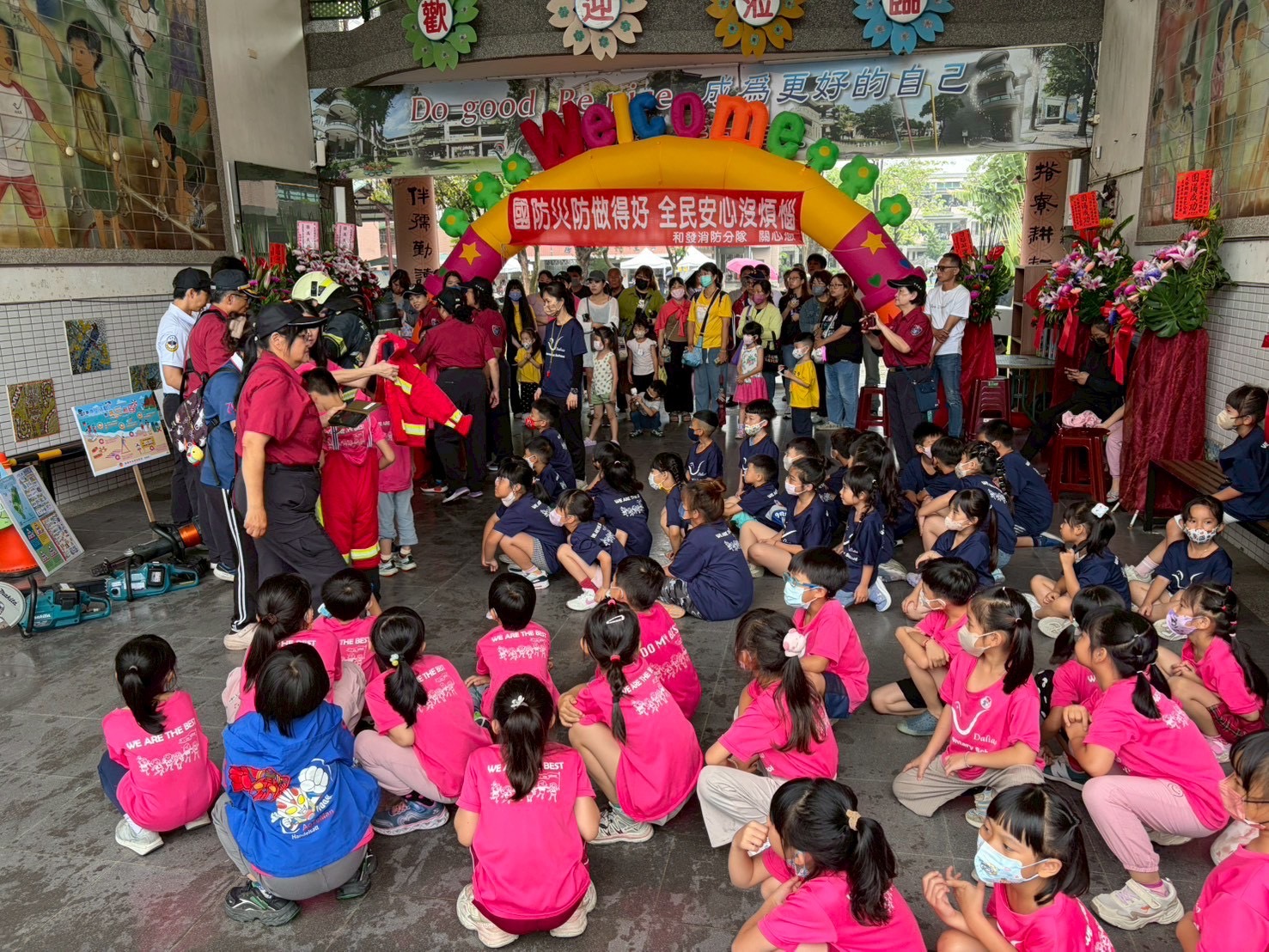 小小消防萌軍出動！大寮國小消防體驗卡