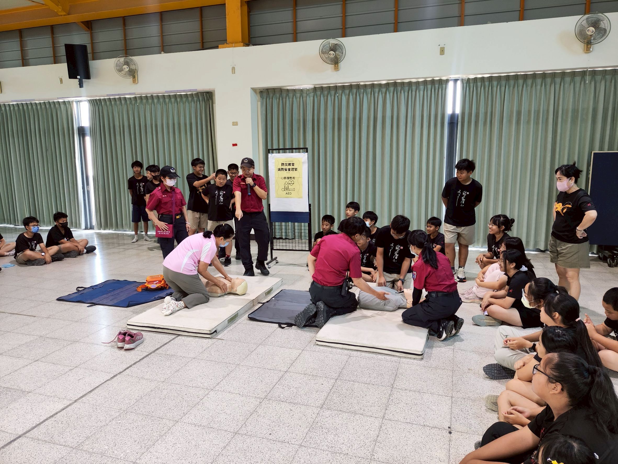 防災觀念從小紮根！高市消防局辦理明宗國小消防體驗，寓教於樂成效佳 