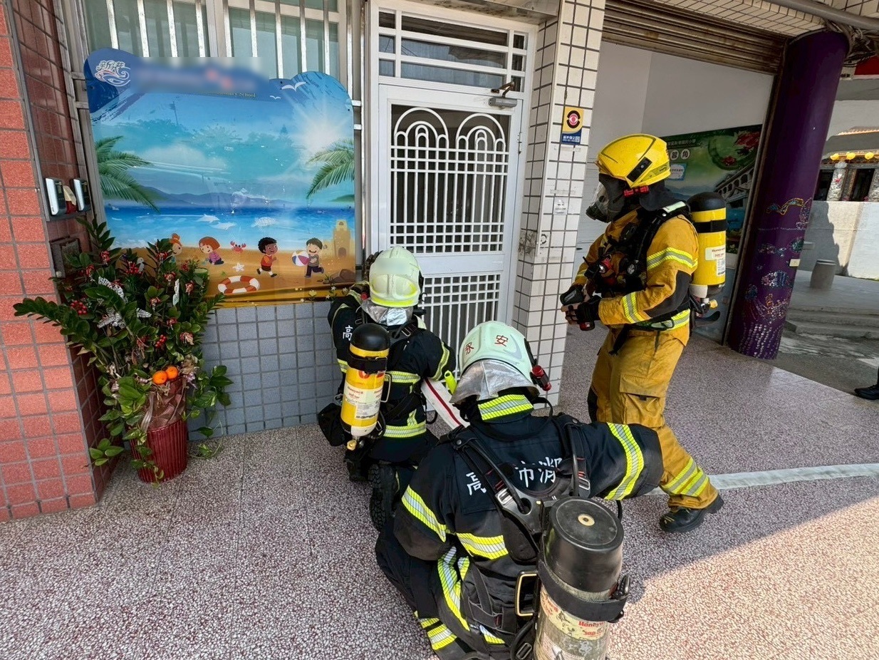 提升災防韌性！永安消防分隊前進轄內場所進行實戰演練