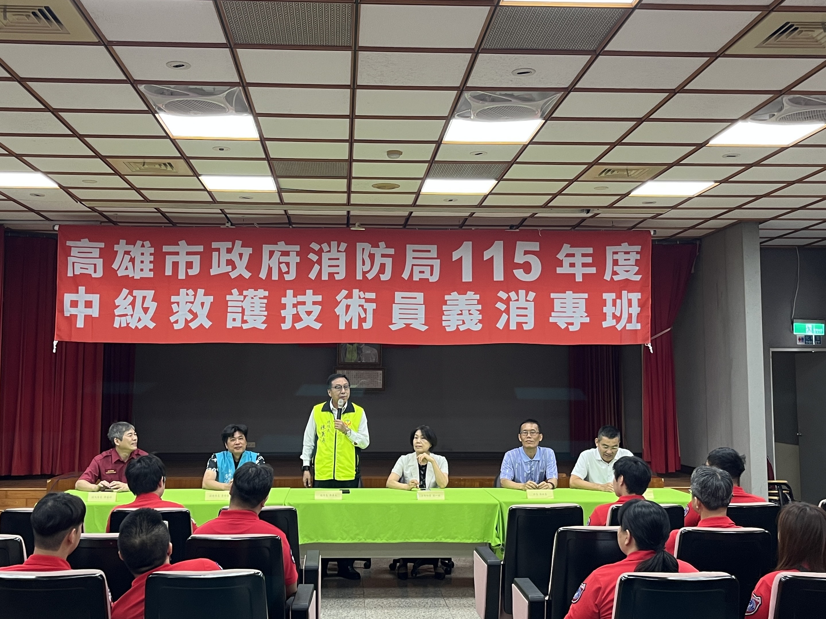 「救」在即時、「義」起守護—高雄市消防局續辦中級救護技術員義消專班！