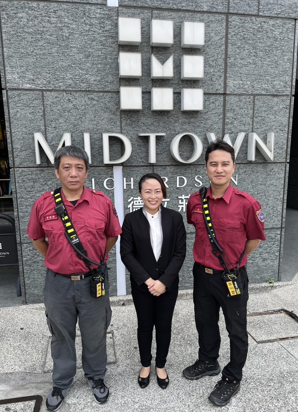 德立莊酒店Midtown捐贈十全分隊無線電背帶提升救災效能