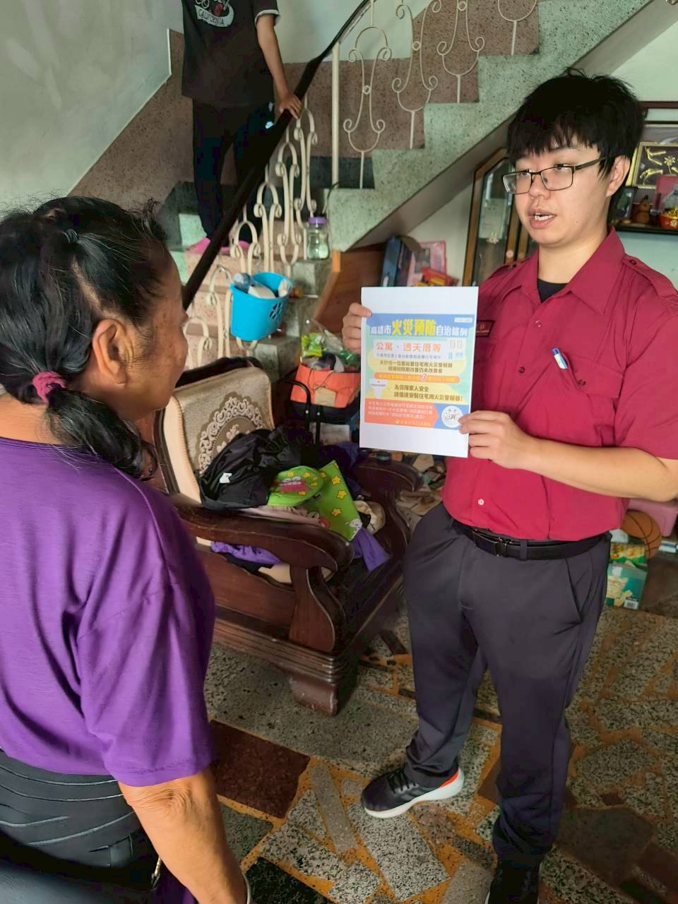 防護升級！永安消防深入社區協助裝設住警器，守護家園