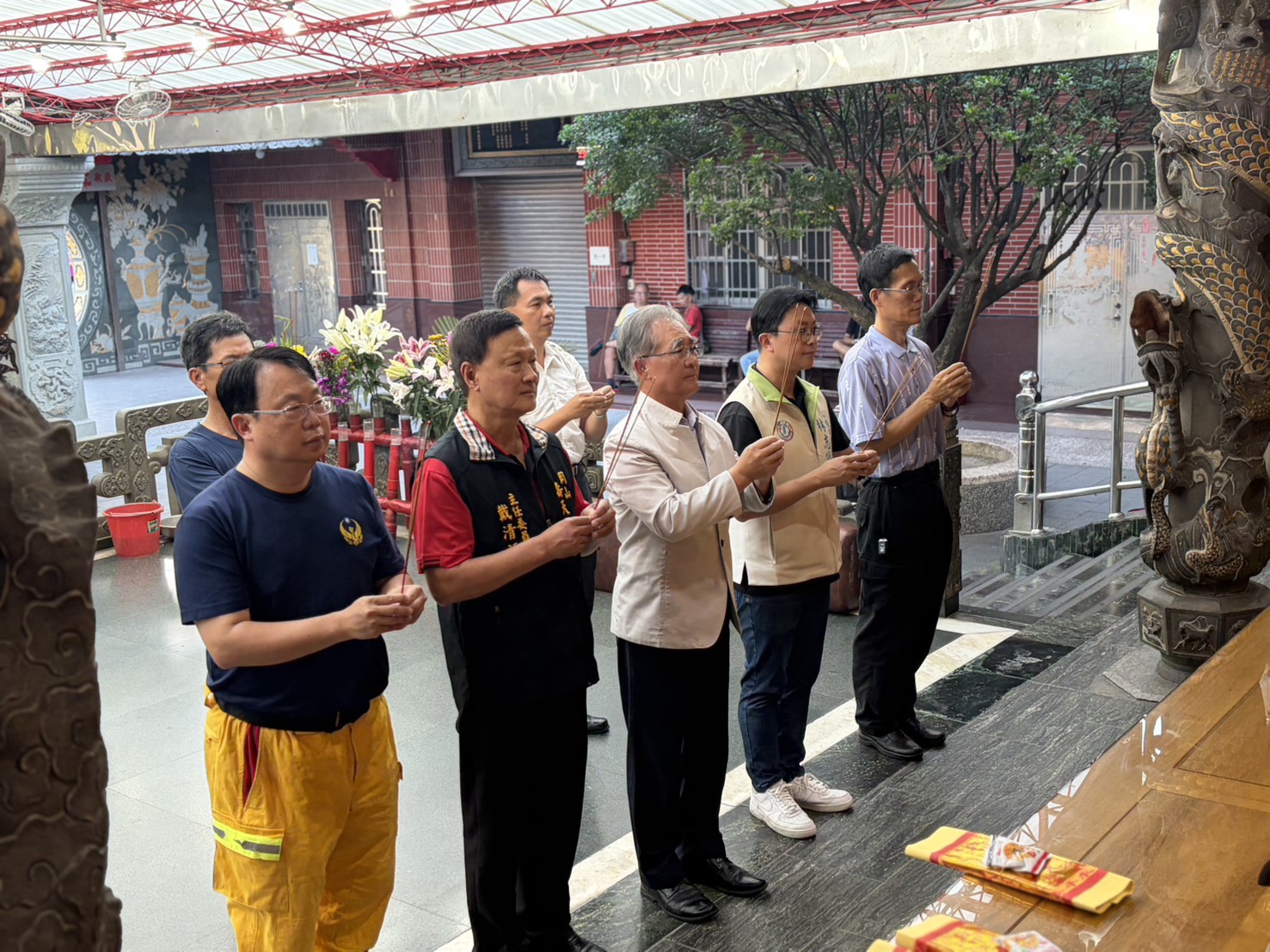 媽祖慈悲護消防 岡山壽天宮捐無人機助救災