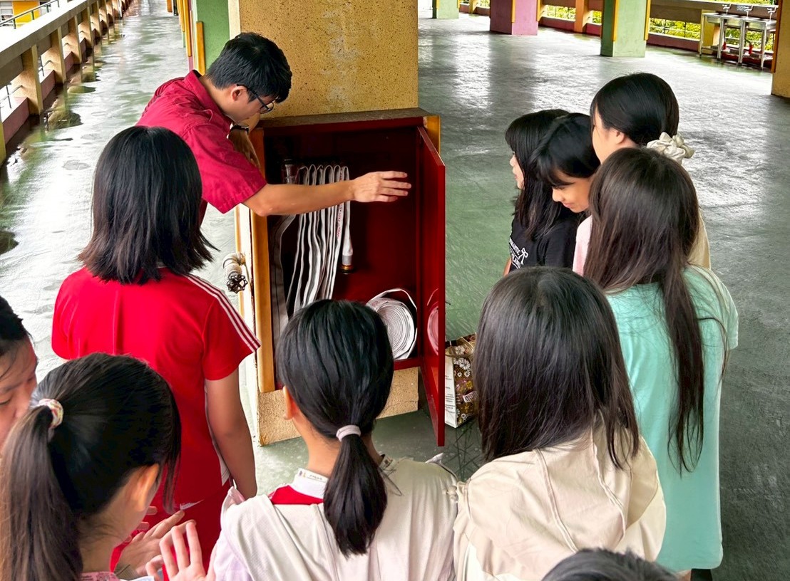 苓雅消防前進校園辦體驗營 寓教於樂扎根防災觀念