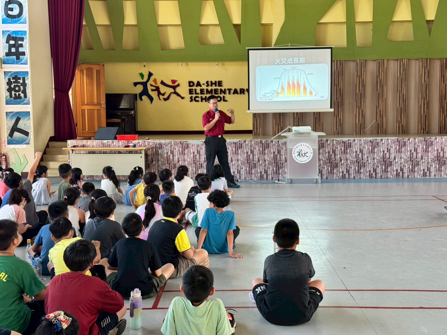 大社國小消防體驗營 校園深耕防災觀念