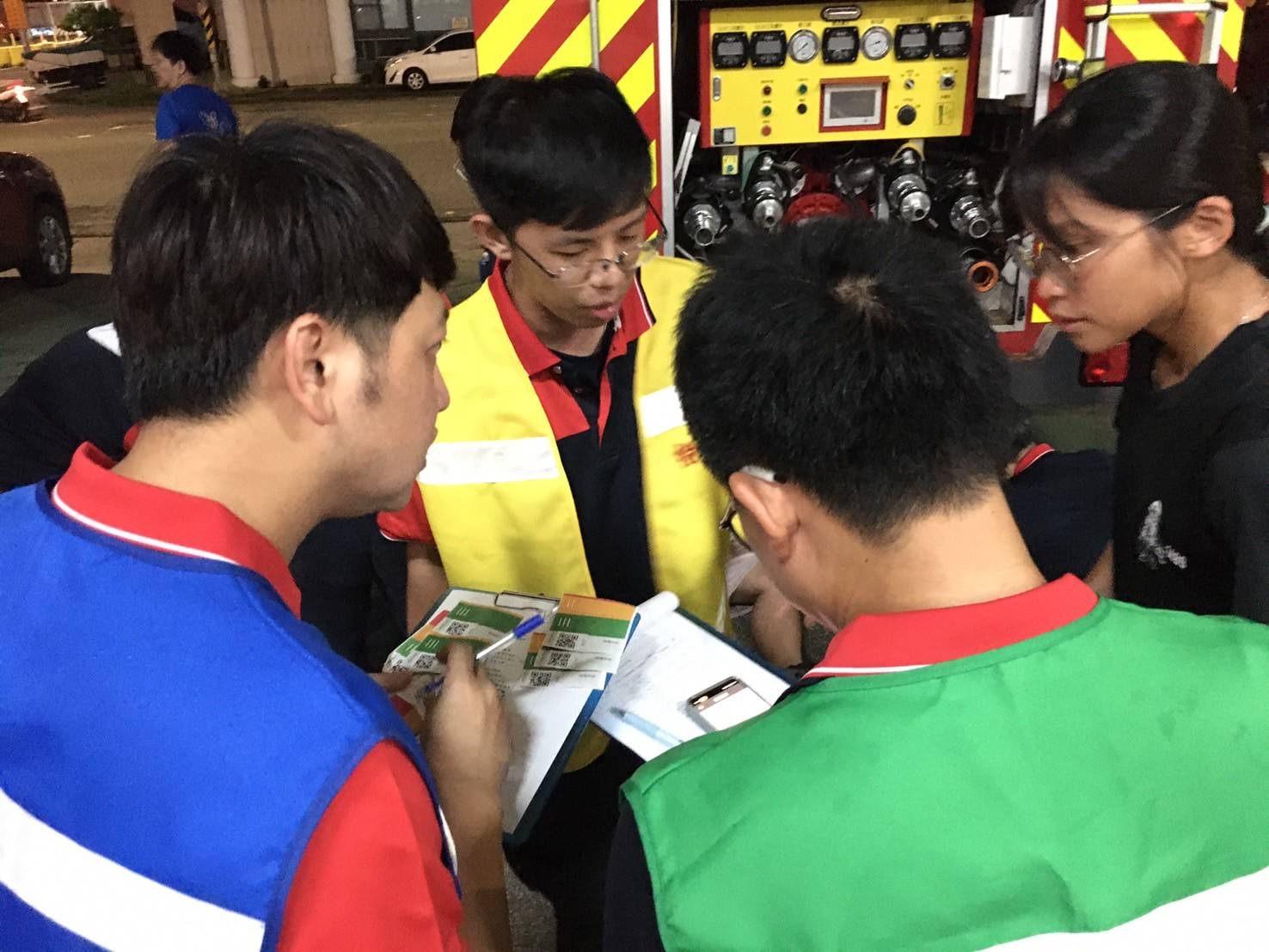 強化救護量能！高市消防局鳥松分隊辦理大量傷病患演練