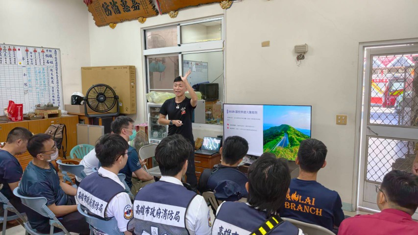 強化偏鄉救護量能 高雄消防模擬藤枝林道車禍實施大量傷病患急救演練