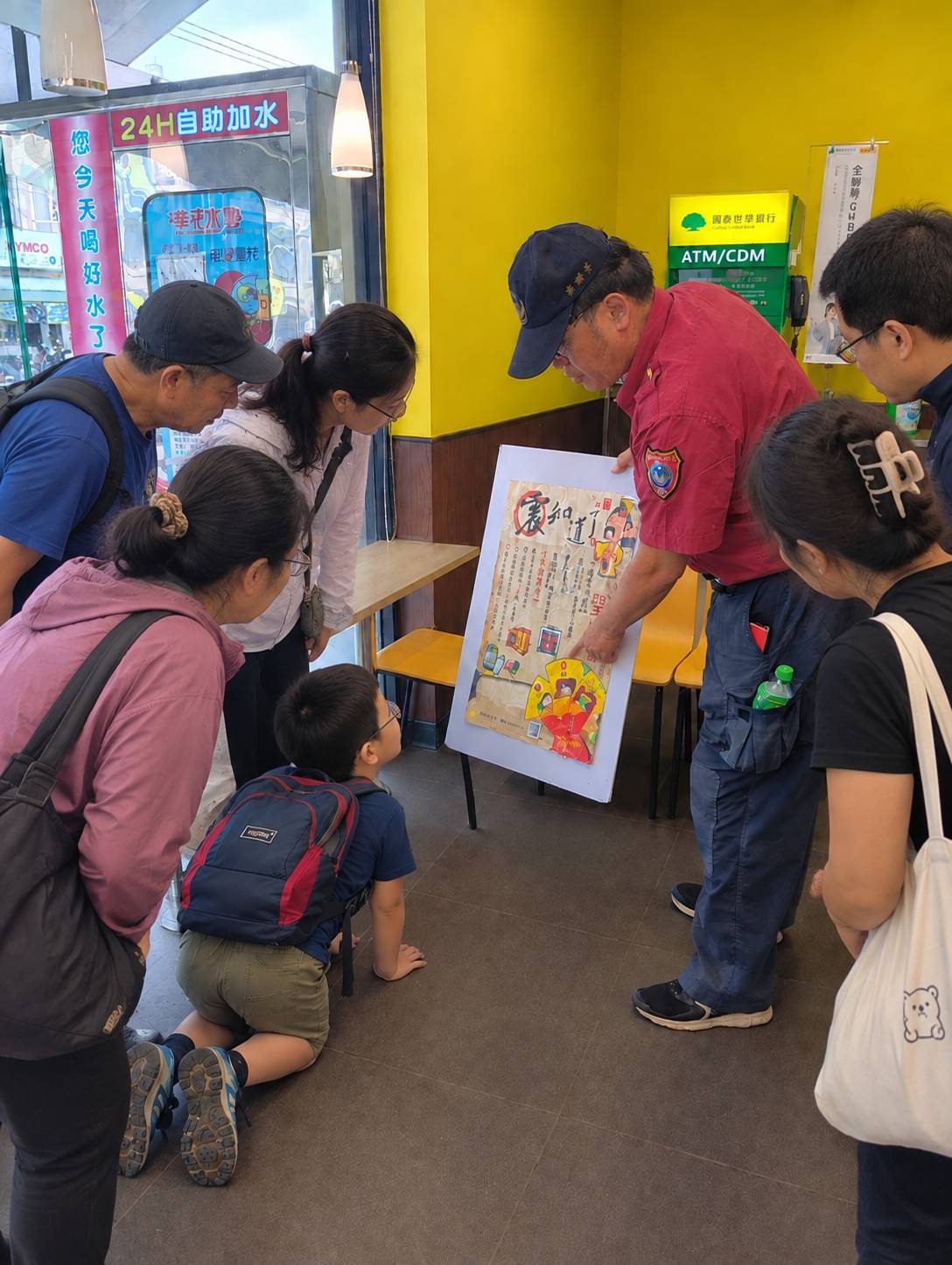 921國家防災日 大社消防攜手賣場推動防災專區 落實全民防災