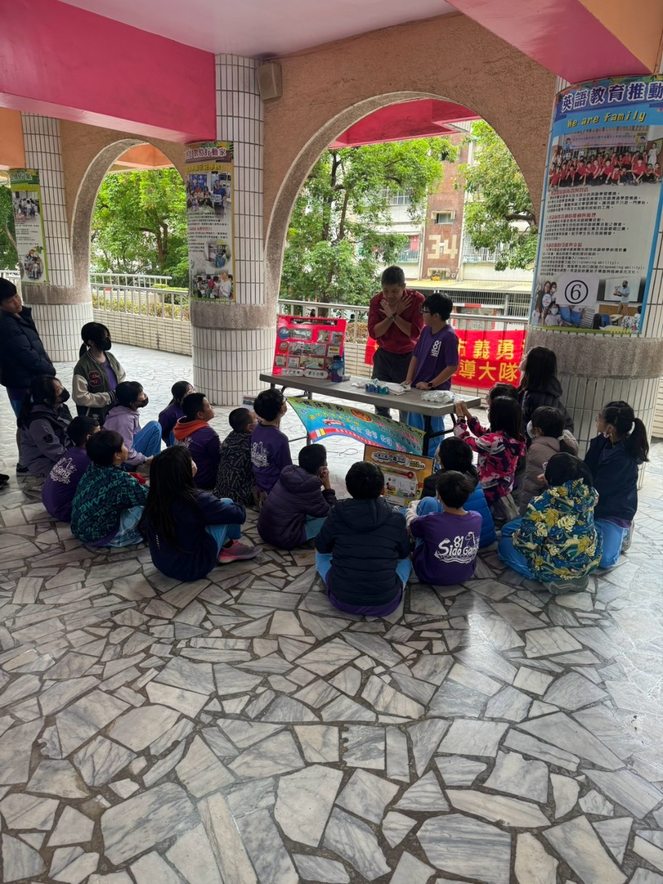 小港國小體驗營 消防常識從小開始培養
