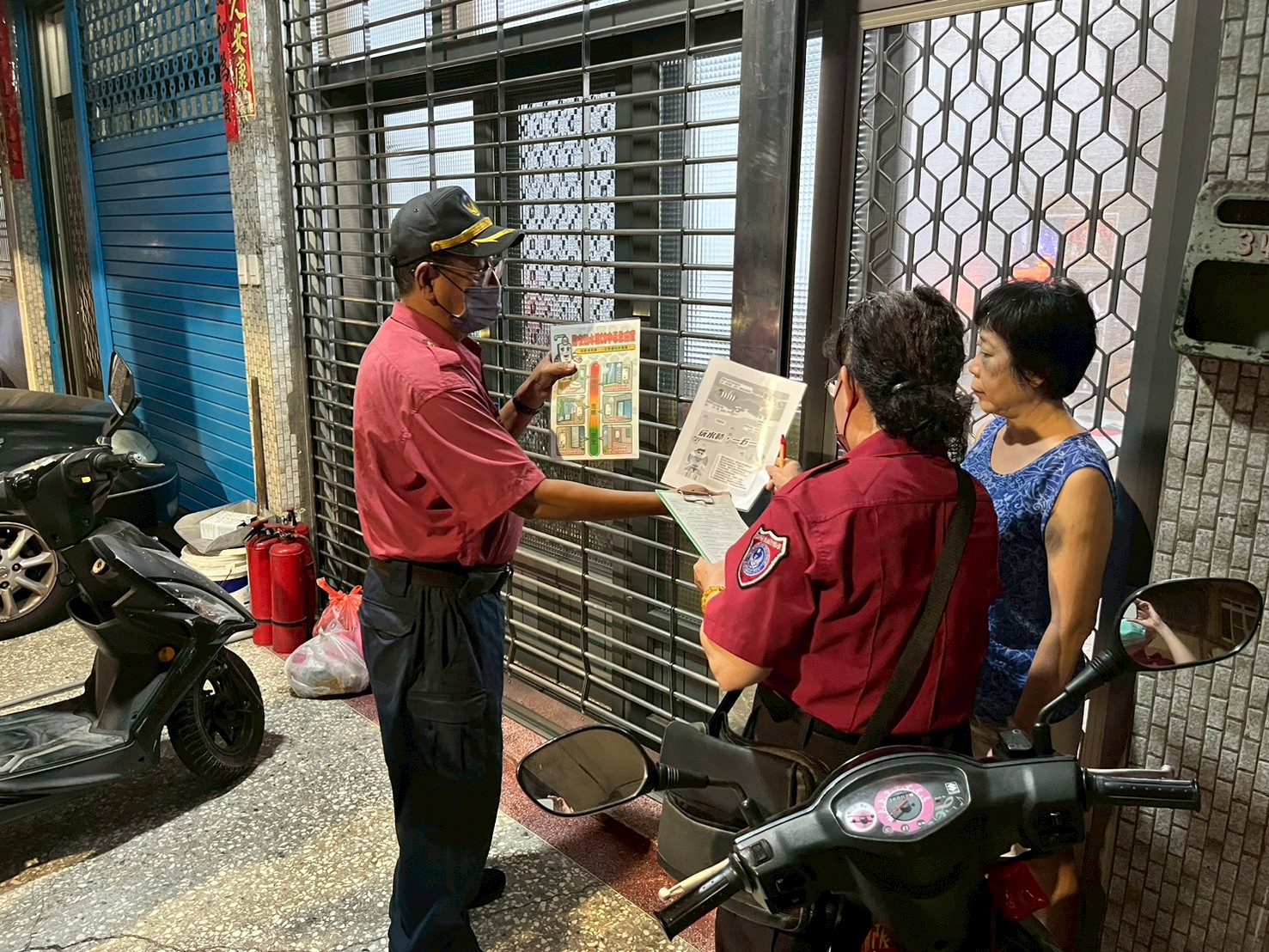 南和里居家訪視 防火防災教育從家開始