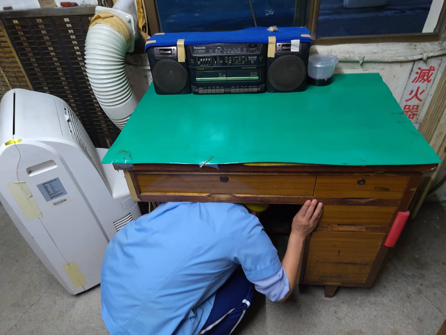 大寮區台灣三美股份有限公司辦理自衛消防編組訓練