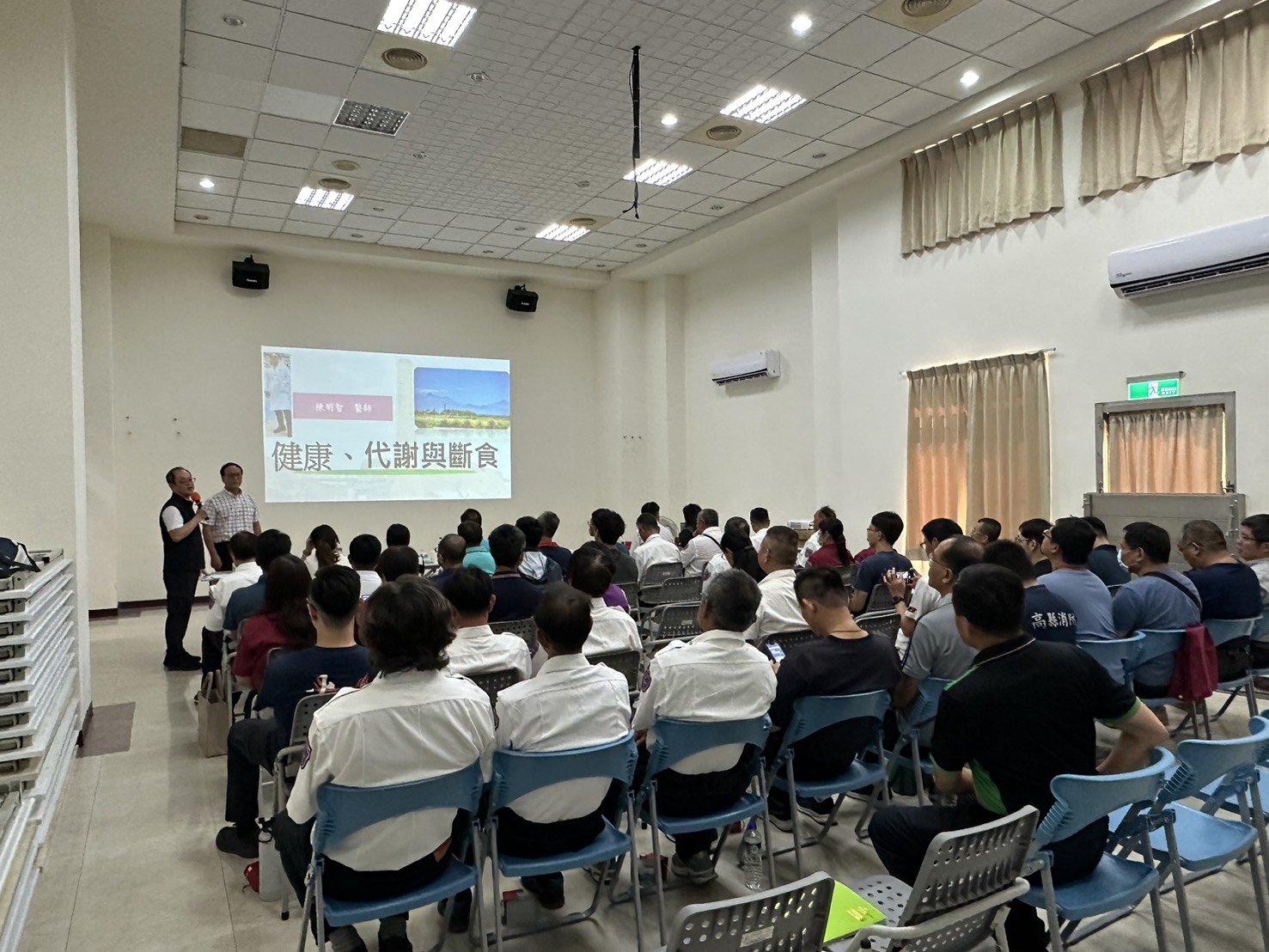 從救災體能培訓到健康自主管理　消防弟兄學習對抗代謝策略強化飲食管理