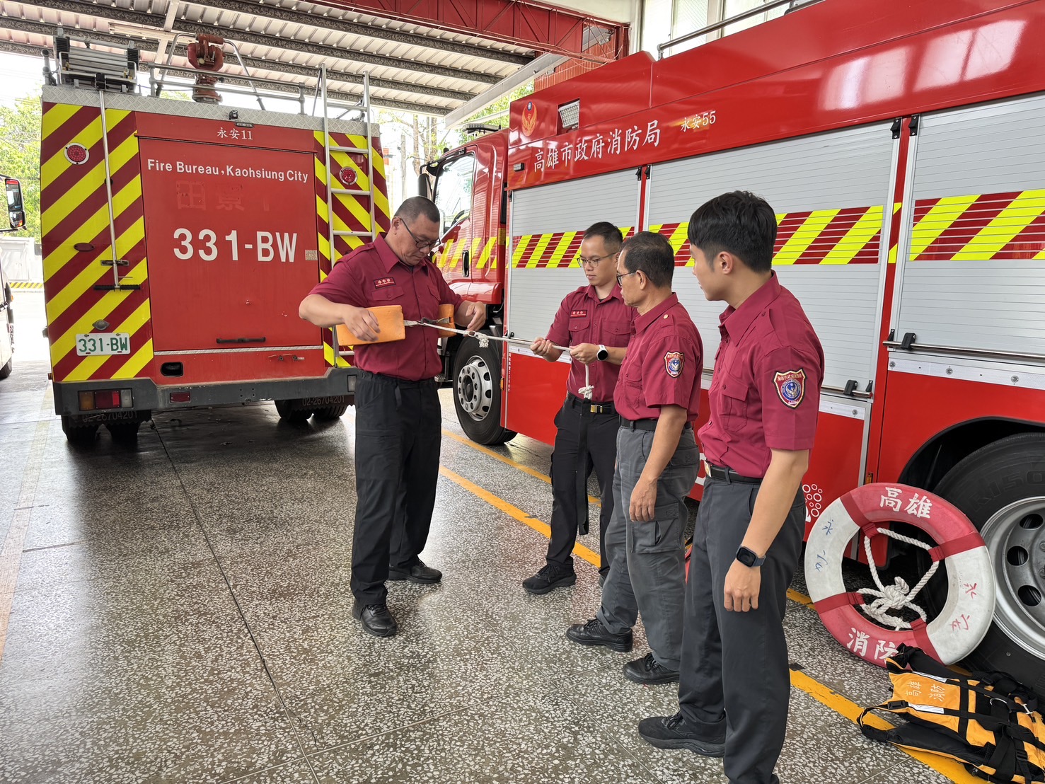 永安消防提醒市民 提高防災意識 做好防汛準備
