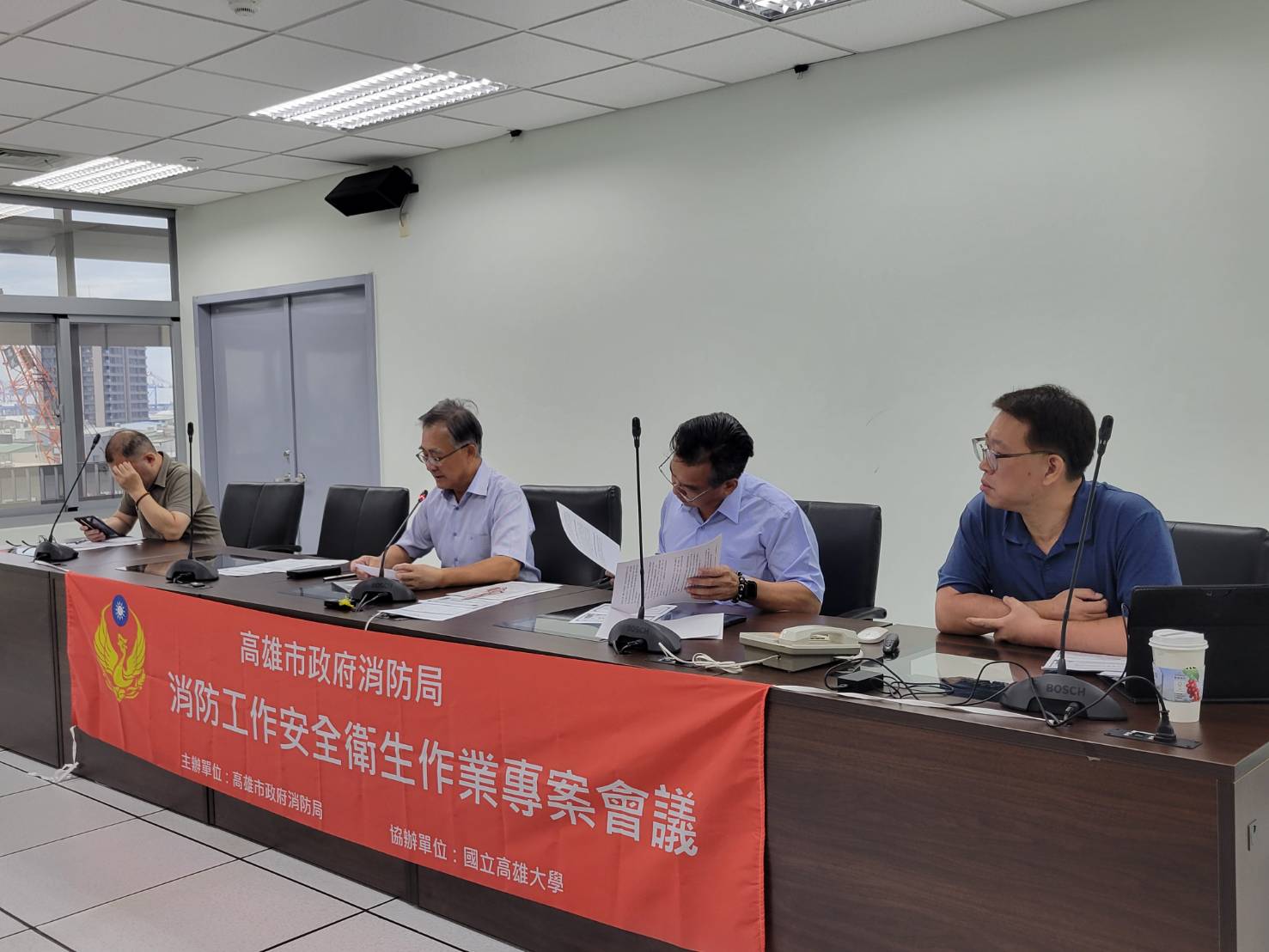 特定項目健檢照護消防員健康存摺助醫療巡迴諮詢