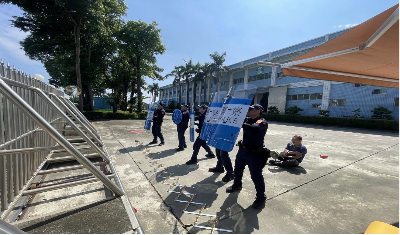 高屏溪攔河堰入侵事件應變演練 大樹消防分隊即時救護展現應變力