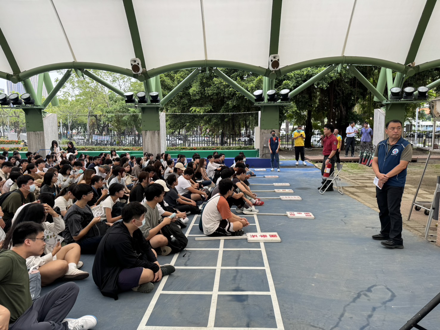 十全分隊攜手高雄醫學大學辦理新生防災教育訓練