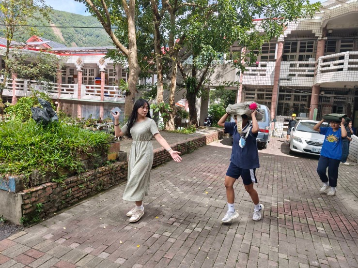 桃源消防隊至桃源國中辦理防震演練與防災宣導 紀念九二一國家防災日