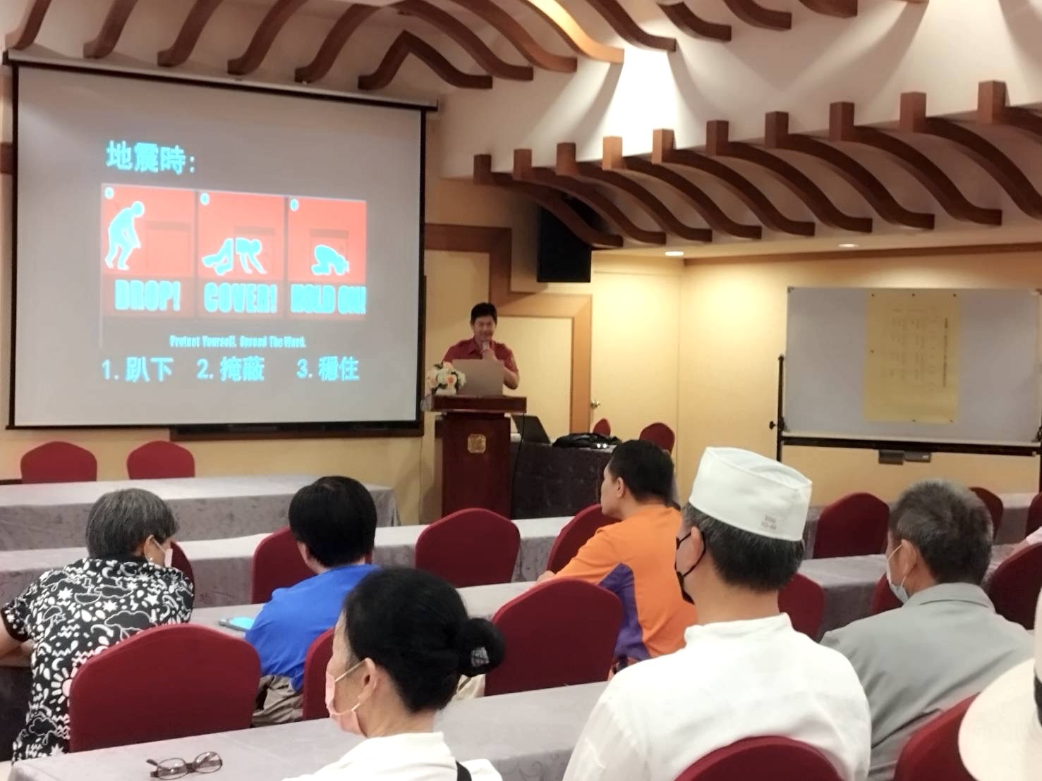鳥松消防隊與圓山飯店攜手共同推廣防火及地震應變知識