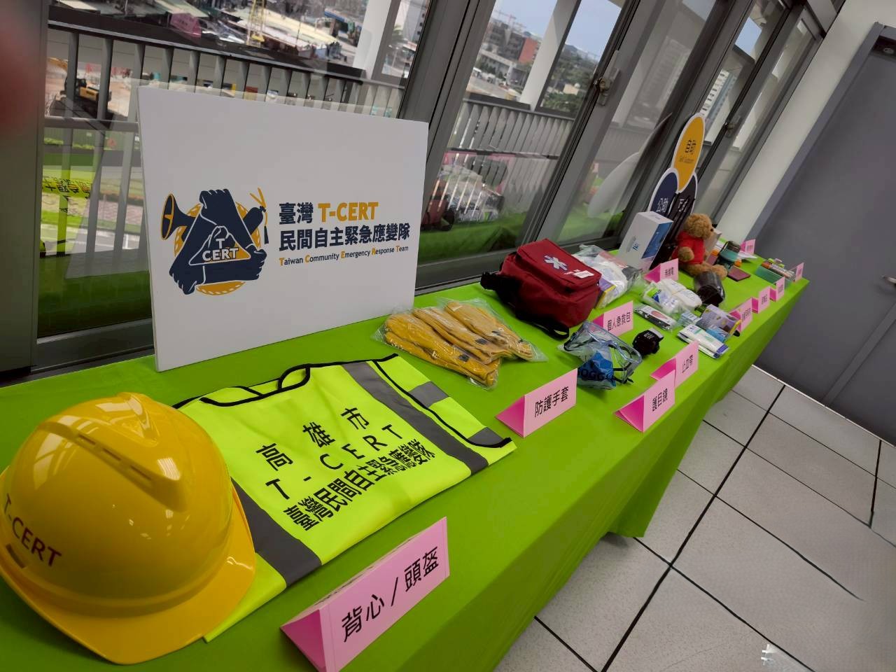 深化自主防災能量！ 消防署訪視高雄市T-CERT　展現在地即戰力防災成果