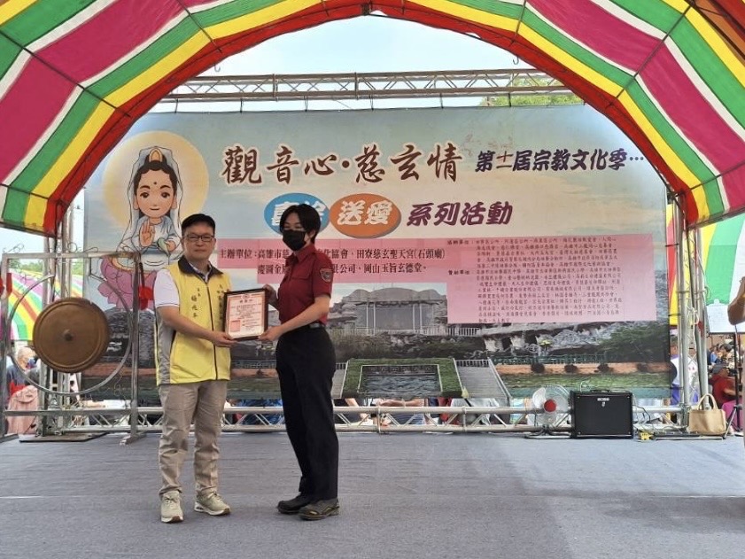 提升防火意識 田寮消防隊攜手慈玄聖天宮舉辦防火宣導