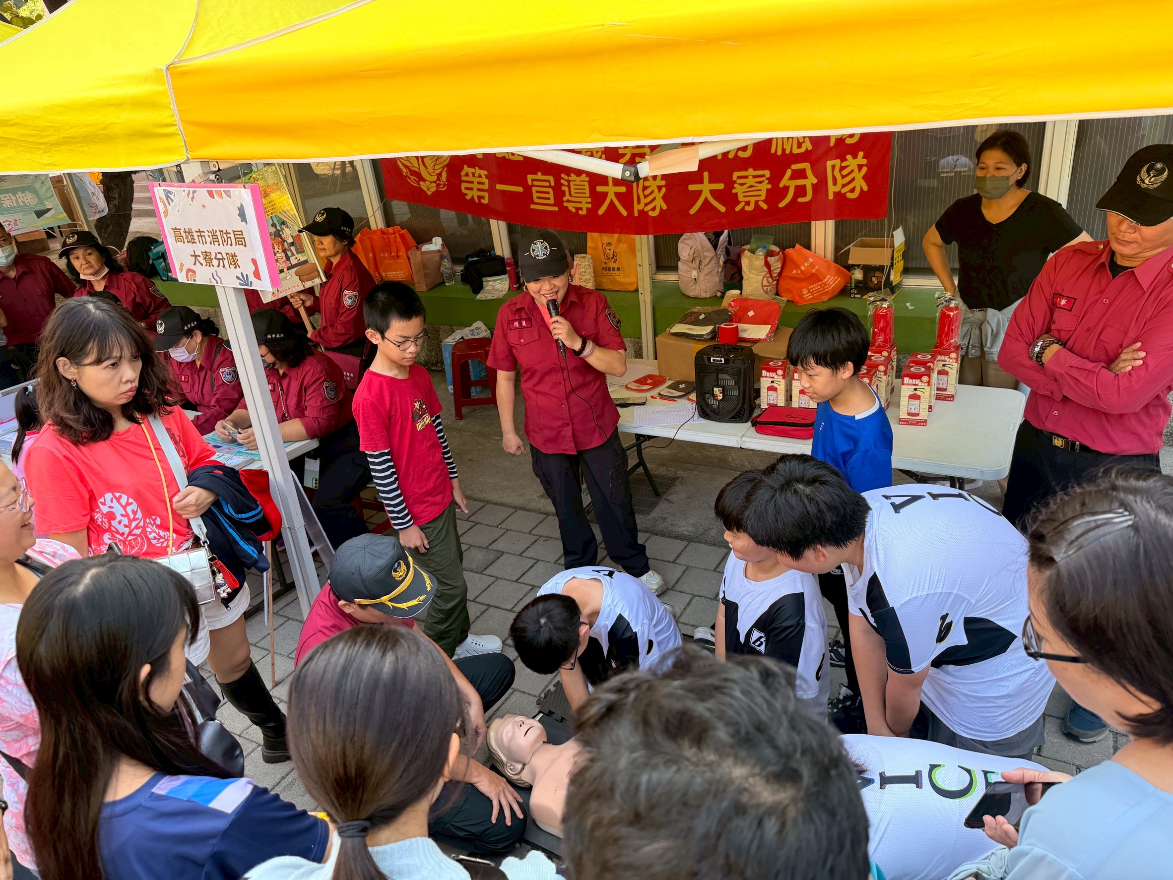 響應校慶!永芳國小攜手消防分隊強化防災教育