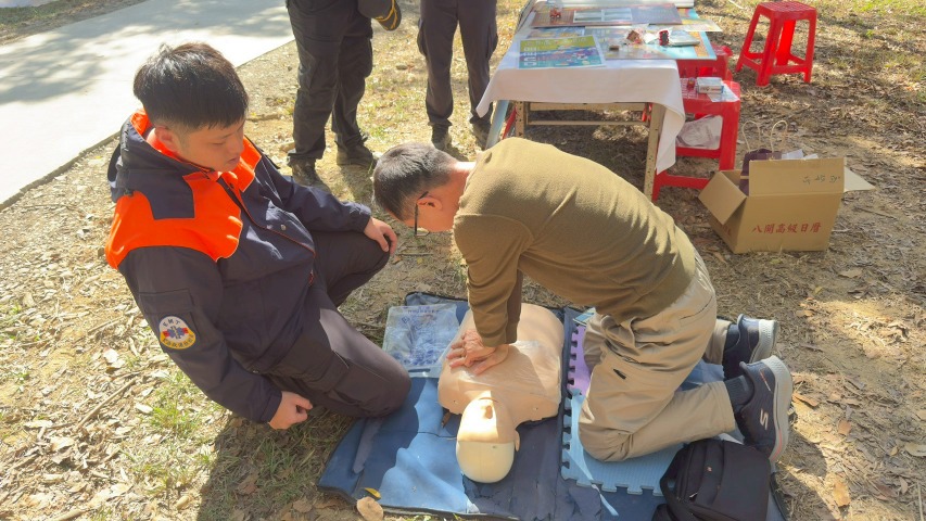 杉林區向日葵花海音樂祭結合消防宣導 提升居家防災意識