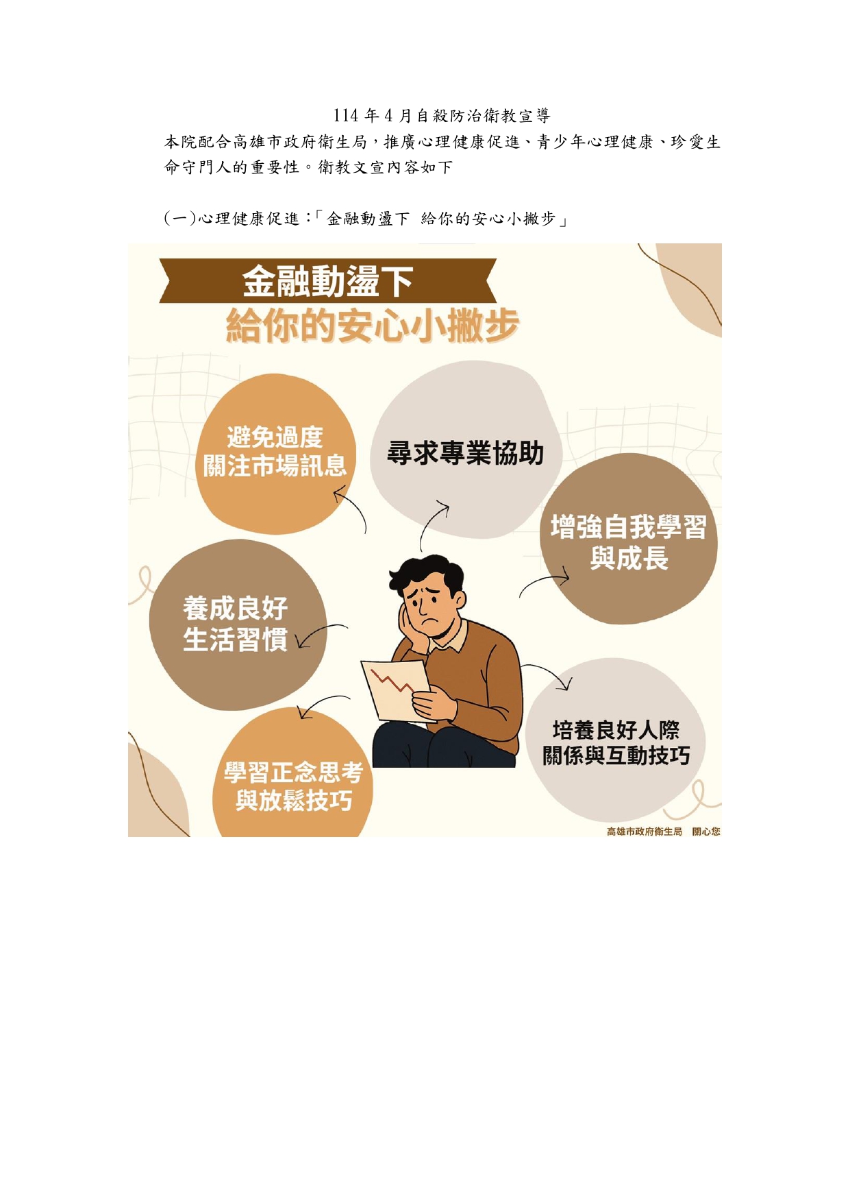 金融動盪下給你的安心小撇步