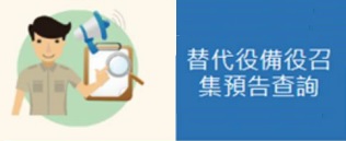 替代役備役召集預告查詢系統