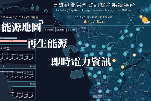 高雄市綠能管理資訊整合系統平台